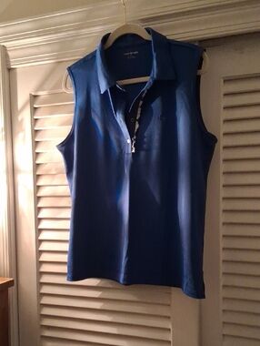 NWOT - Tory Sport Tennis Sleeveless Polo Top